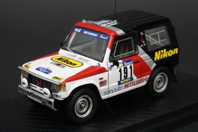 【激レア】三菱 パジェロ 1984 パリダカールラリー 192号車 激レア】三菱 パジェロ 1984 パリダカールラリー 192号車 - メルカリ