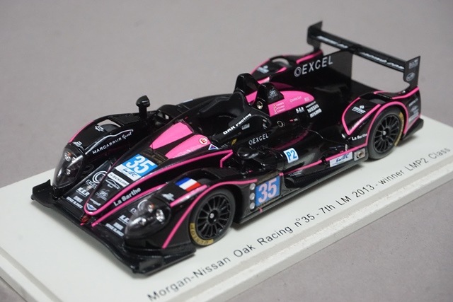 1/43 スパーク S2598 モーガン 日産 Oak レーシング LM 7th 優勝 2013