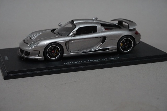 スパーク　1/43 ポルシェ　ゲンバラミラージュGT マットブラック　希少色 スパーク 1/43 ポルシェ ゲンバラミラージュGT マットブラック