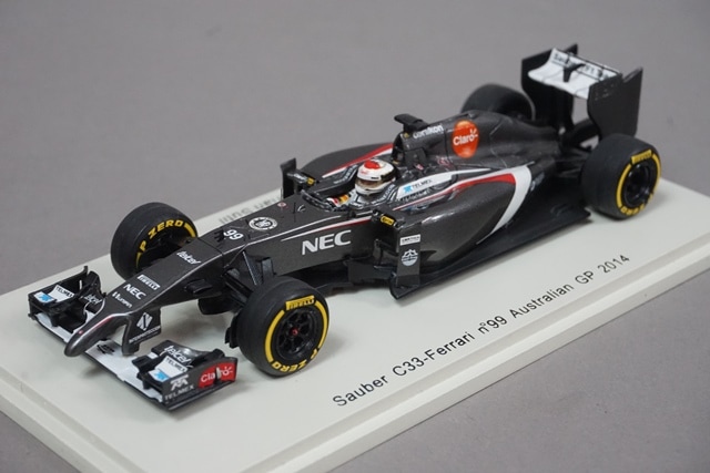 ミニカー 1/43 Spark Sauber C33 Ferrari 2014 ミニカー 1/43 Spark Sauber C33 Ferrari 2014 SPARK-MODEL