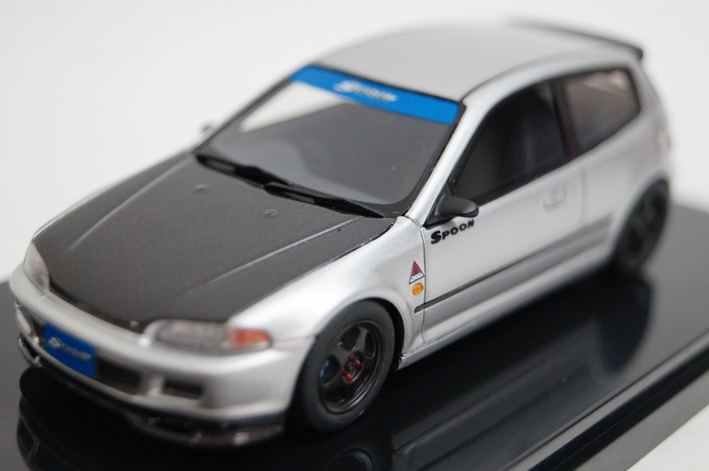 新品16S08-02 onemodel 1/43 ホンダ シビック EG6 Spoon ブルー
