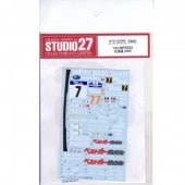 ���DC880 ��������27 1/24 ���Х륤��ץ�å� �̳�ƻ 2009 Original Decals