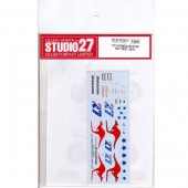 ���DC913 ��������27 1/12 �ۥ��RC212V #27 TEST 2010 Original Decals