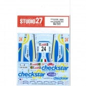 DC987 27 1/24 ȥ DS3 #24 ITALIA WRC 2012 Original Decals