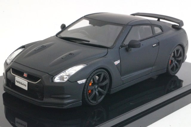 TOP SPEED 1/18モデルカー R35 GT-R マットブラック