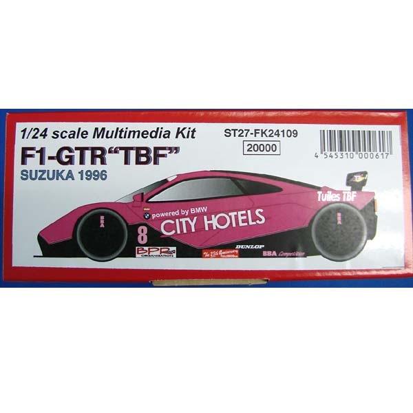 取寄せFK24109 スタジオ27 1/24 マクラーレンF1-GTR TBF 鈴鹿1996