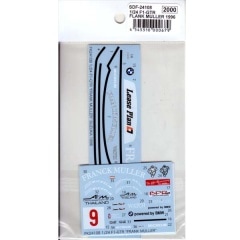 SDF24108 27 1/24 ޥ顼F1-GTR FRANK MULLER 1996Spare Decal