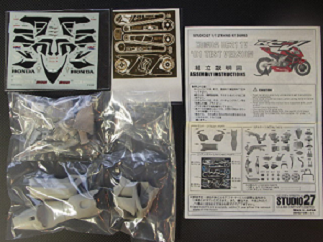 模型・プラモデル スタジオ27 1/12 ホンダ rc211v 01 テスト