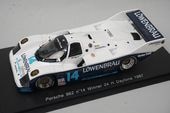 1/43 ���ѡ��� S0949 �ݥ륷�� 962 �ǥ��ȥ� 24H ͥ�� 1987 #14 �졼�٥�֥���