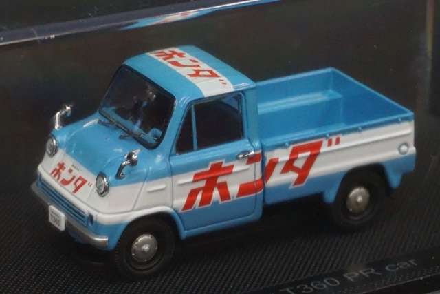 1/43 エブロ 44414 ホンダ T360 PRカー 1963 ブルー/ホワイト, Boost