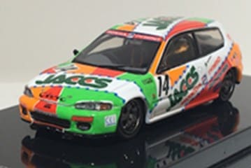 予約T12-JA Tarmac Works1/64 ホンダ シビック EG6 Gr.A レーシング