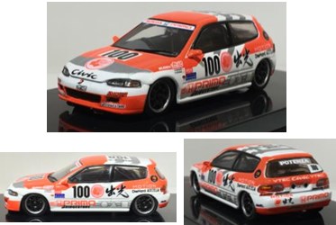予約T12-IM Tarmac Works1/64 ホンダ シビック EG6 Gr.A