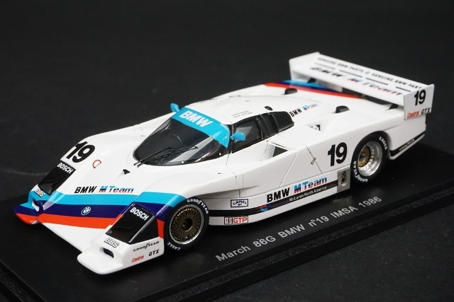 1/43スパーク S3571 マーチ 86G BMW M Team IMSA 1986#19, Boost Gear