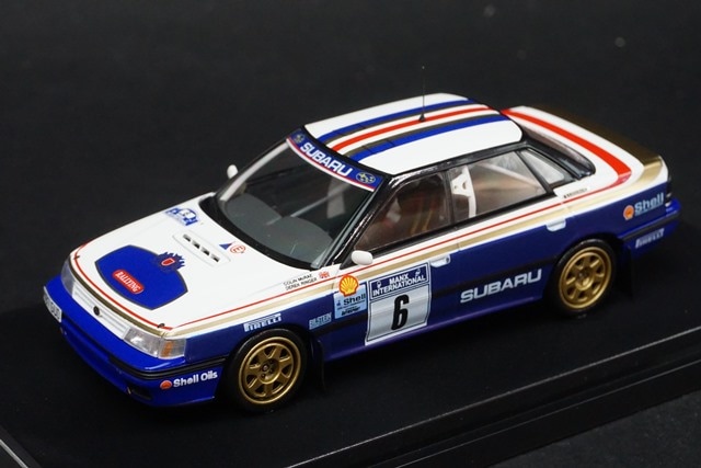 1/43 HPI 8269 ミラージュ スバル レガシィ RS Manx 1991#6, Boost