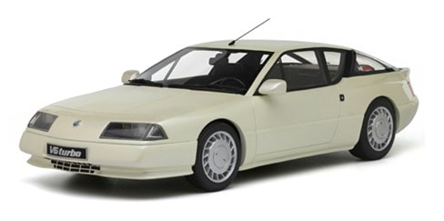 予約OTM662 OTTO1/18 アルピーヌ GTA V6 ターボ ホワイトパール, Boost