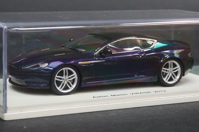 スパーク 1/43 アストン マーティン ヴィラージュ 2012 ダークブルー 1/43 スパーク S2170 アストンマーティン ヴィラージュ 2012 ダーク