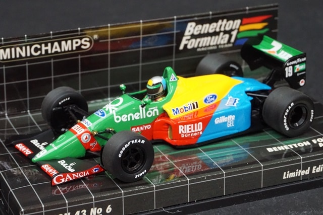 ミニチャンプス F1 ベネトン フォード B188 アレキサンドロ ナニーニ Amazon | ベネトン・フォードB188 アレッサンドロ・ナニーニ