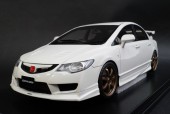 ����17A01-01 onemodel 1/18 �ۥ�� CIVIC Type-R FD2 Mugen White ������