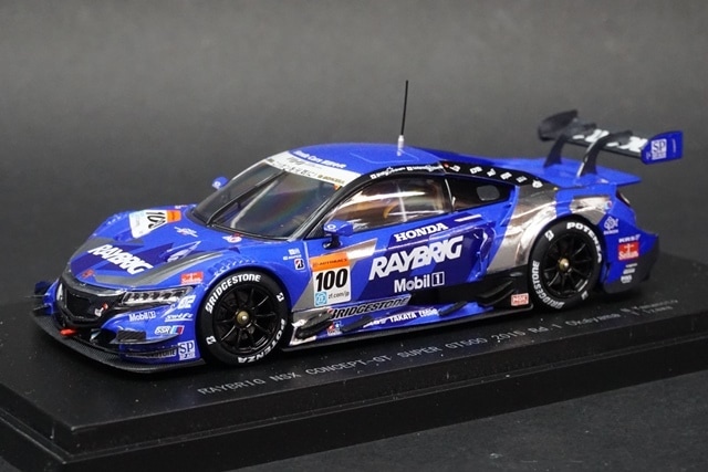 1/43 エブロ 45271 レイブリック NSX CONCEPT-GT スーパー GT500 Rd.1