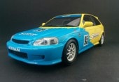 ����17A16-24 onemodel 1/18 Civic EK9 Spoon Racing