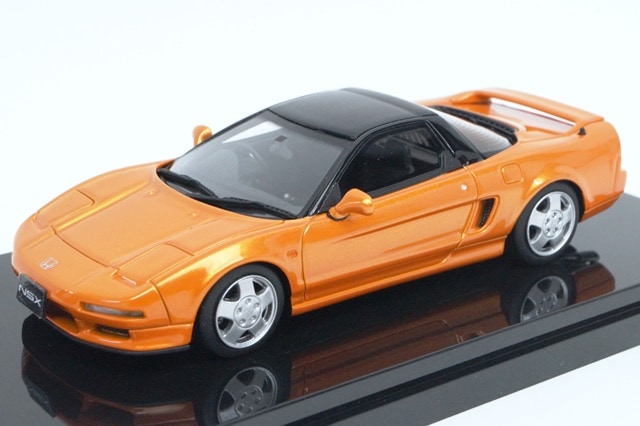 新品17B17-17 onemodel 1/43 ホンダ NSX-NA1 Imola Orange Pearl