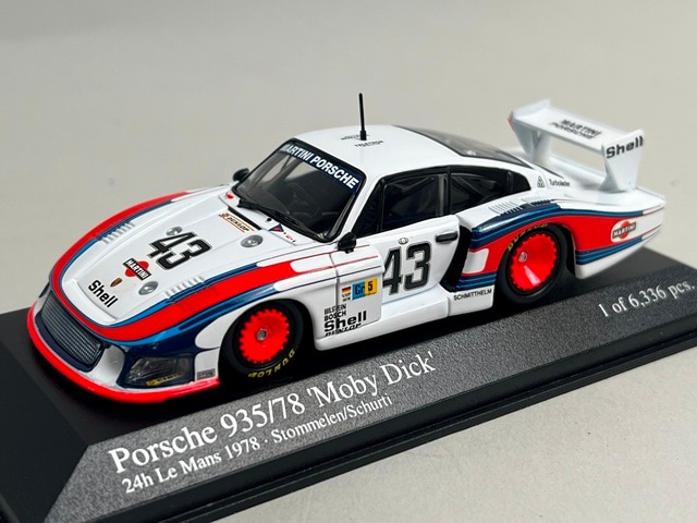 1/43 ミニチャンプス 430786743 ポルシェ 935/78 モビーディック