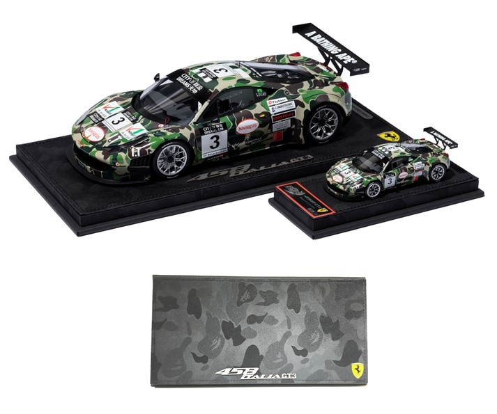 予約TB002 Tarmac Works x BBR Models x A Bathing Ape 1/18