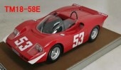 ͽ��TM18-58E �ƥ��Υ�ǥ�1/18 ���Х�� 2000 S ����� �졼�� �ȥ�å� 1969 ͥ���� #53 ORTNER/VAN LENNEP