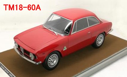 予約TM18-60A テクノモデル1/18 アルファ ロメオ ジュリア 1600