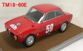 ͽ��TM18-60E �ƥ��Υ�ǥ�1/18  ����ե� ���ᥪ ����ꥢ 1600 ���ץ��� GTA �ġ��롦�ɡ����륹 1966 #59 L.Bianchi
