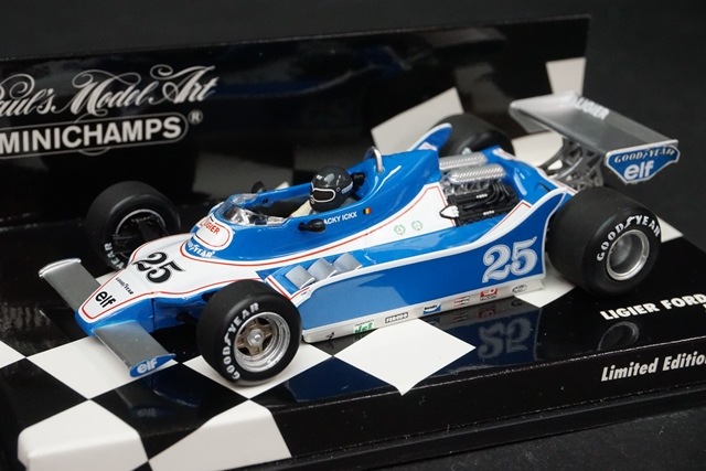 1/43 ミニチャンプス 400790125 リジェ フォード JS11 J.イクス 1979