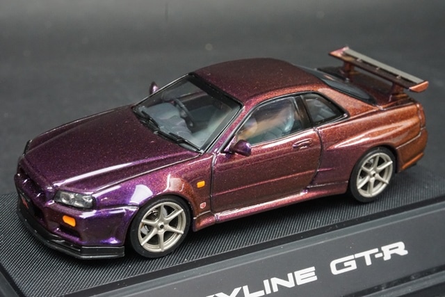 1/43 エブロ 43157 日産 スカイライン GT-R R34 Vスペック マジック