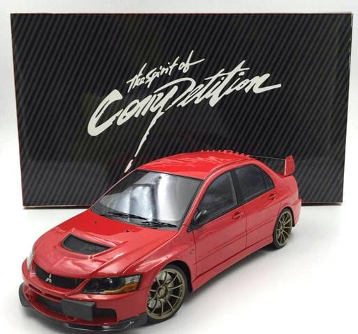 予約 AGU1/18 三菱 ランサー エボリューション Evo 9 レッド
