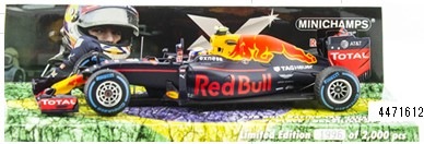 予約447161233 ミニチャンプス 1/43 レッドブル レーシング タグ 