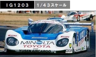 予約IG1203 イグニッションモデル1/43 MINOLTA Toyota 89C-V (#36