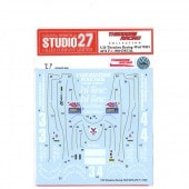 TRD005 27 1/20 Theodore RacingWolf WR3 AFX F-1 1980 DECAL