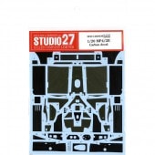 スタジオ27 フェラーリF138 カーボンデカール 未使用品 スタジオ27 デカール 1/20 フェラーリ F138 カーボンデカール