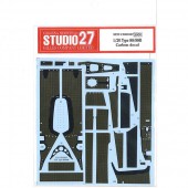 ���CD20037 ��������27 1/20 ��������88/88B Carbon decal (for E)