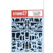 CD24006 27 1/24 ޥ顼F1 GTR [Long Tail] Carbon decal set (Aб
