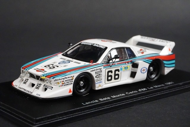 1/43 スパーク S1384 ランチア ベータ モンテカルロ ルマン 1981