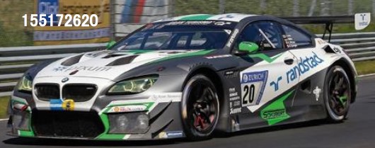 予約155172620 ミニチャンプス 1/18 BMW M6 GT3 