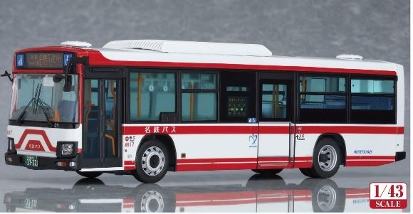 予約 グッドスマイル 1/43 いすゞ エルガ 名鉄バス ABS/ダイキャスト製