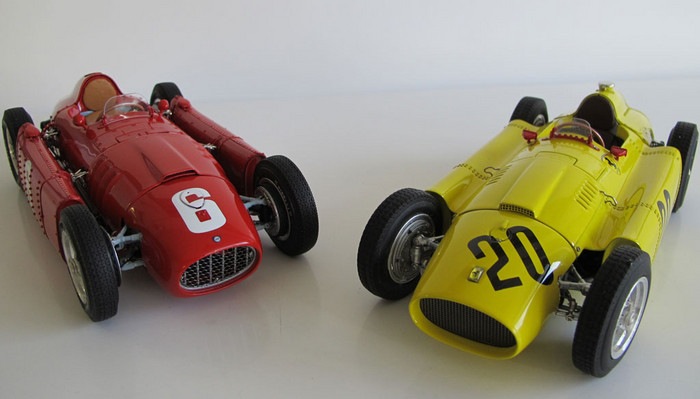 新品 M-184 CMC 1/18 フェラーリ CMC Bundle:フェラーリ D50 ベルギー