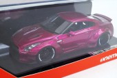 ����17B04-35 onemodel 1/43 LB Work R35 Ducktail Transparent Red ��