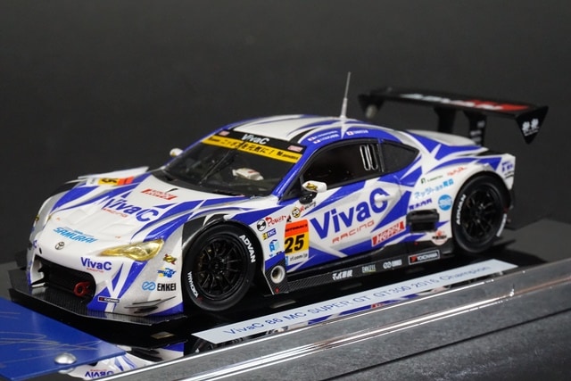 1/43 エブロ 45379 トヨタ VivaC 86 MC SUPER GT GT300 2016