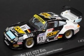 1/43 �ߥ˥����ץ� 430996761 �ݥ륷�� 911 GT2 Evo ��ޥ�24h Team Freisinger 1999#61 TSW