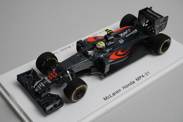 1/43 スパーク FS13 F1速報特注 マクラーレン ホンダ MP4-31 アブダビ