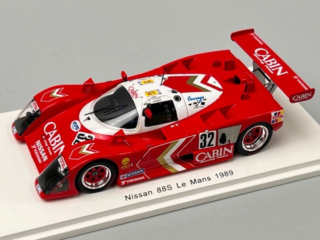 1/43 スパーク S4730 日産 88S ルマン 1989 #32 A.オロフソン / 和田