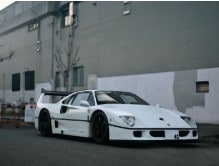 予約 LSF40_02 LOOKSMART 1/18 フェラーリ F40 LM White, Boost