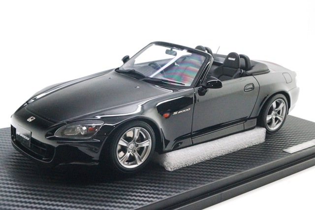 新品19B03-05 onemodel 1/18 ホンダ S2000 AP2 BERLINA BLACK (Limited